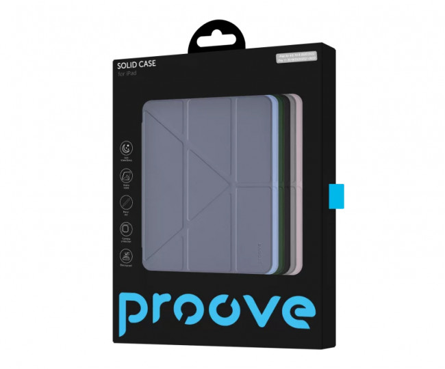 Чохол Proove Solid Case iPad Air 4/5 2020/2022, Pro 11 2018/2020/2021/2022 (Black)